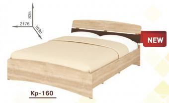 Кровать Милана 2-х спальная 160 см
