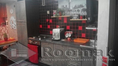Кухня дуб серый Сопрано (МДФ пленка)