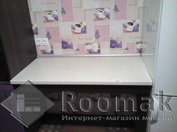 Кухня сиреневая Колор Микс (МДФ крашенный)