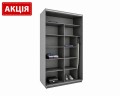 Шкаф-купе Практик 40 2Д 1,4м