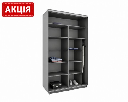 Шкаф-купе Практик 40 2Д 1,4м