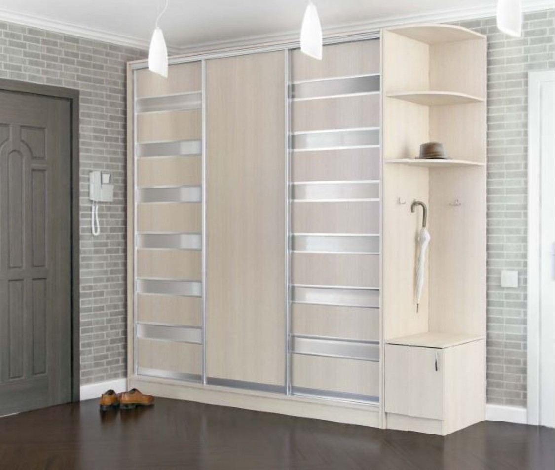 Шкаф-купе Киевский стандарт 3Д 1,8м