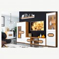 Витрина низкая 1Д/1В Rodan C