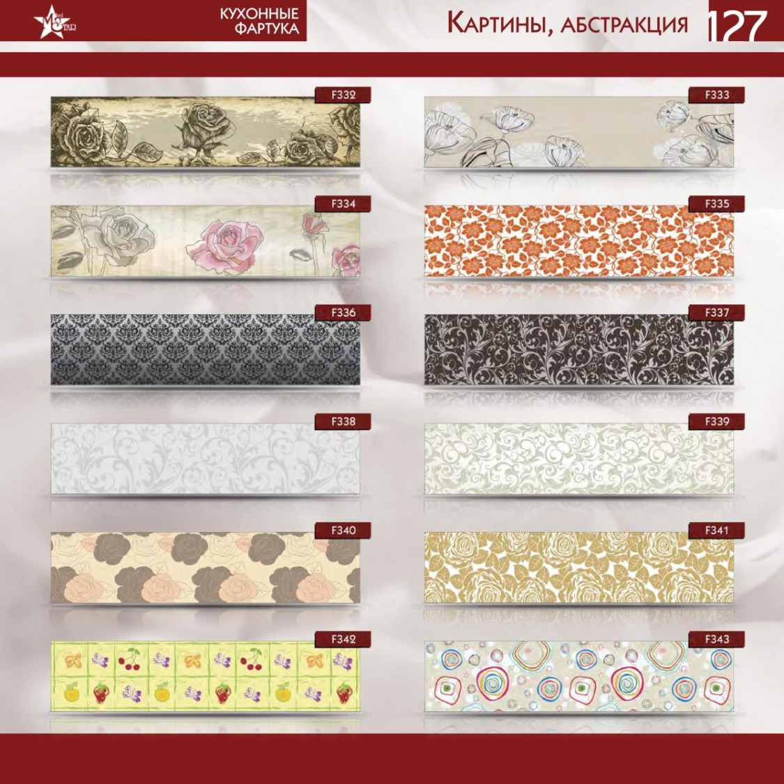 Кухонные фартуки Mebel Star серии Картины, абстракции