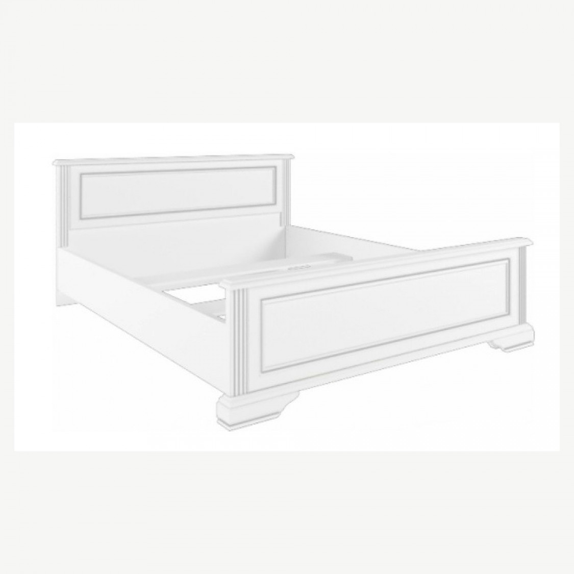 Ліжко_160 (каркас) Вайт