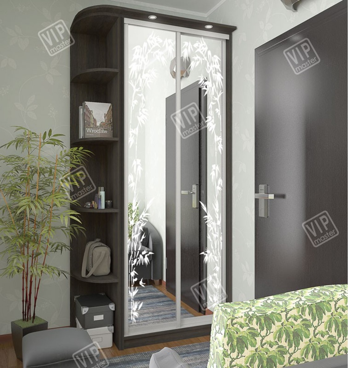 Шафа-купе 2Д 1,6м (600)