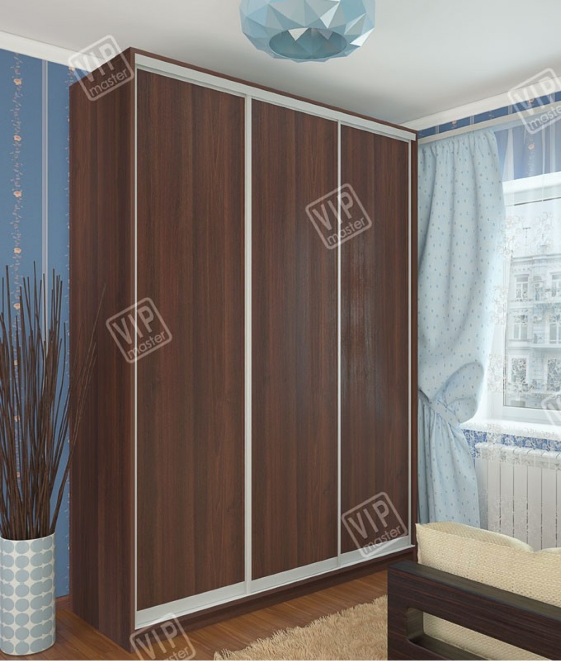 Шкаф-купе 3Д 2,0м (600)