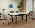 Стіл Ashwood DT2402-B white glossy