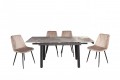 Стіл Ashwood DT2402-B Grey glossy