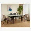 Стіл Ashwood DT2402-B Grey glossy