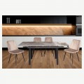 Стіл Ashwood DT2402-B Grey glossy