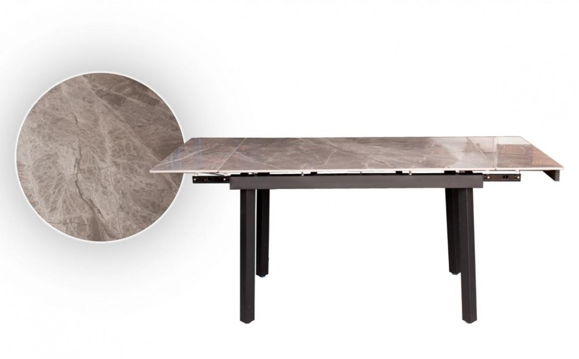 Стіл Ashwood DT2402-B Grey glossy