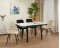Стіл Ashwood DT2402 Matt silver white