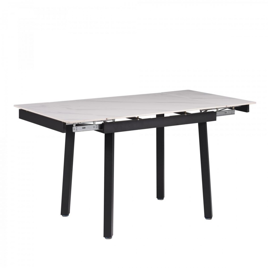 Стіл Ashwood DT2402 Matt silver white