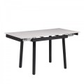 Стіл Ashwood DT2402 Matt silver white