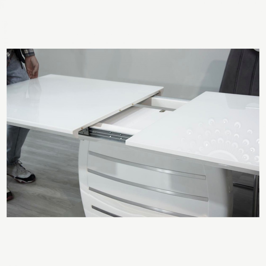 Стіл Alaska DT-502 White Gloss