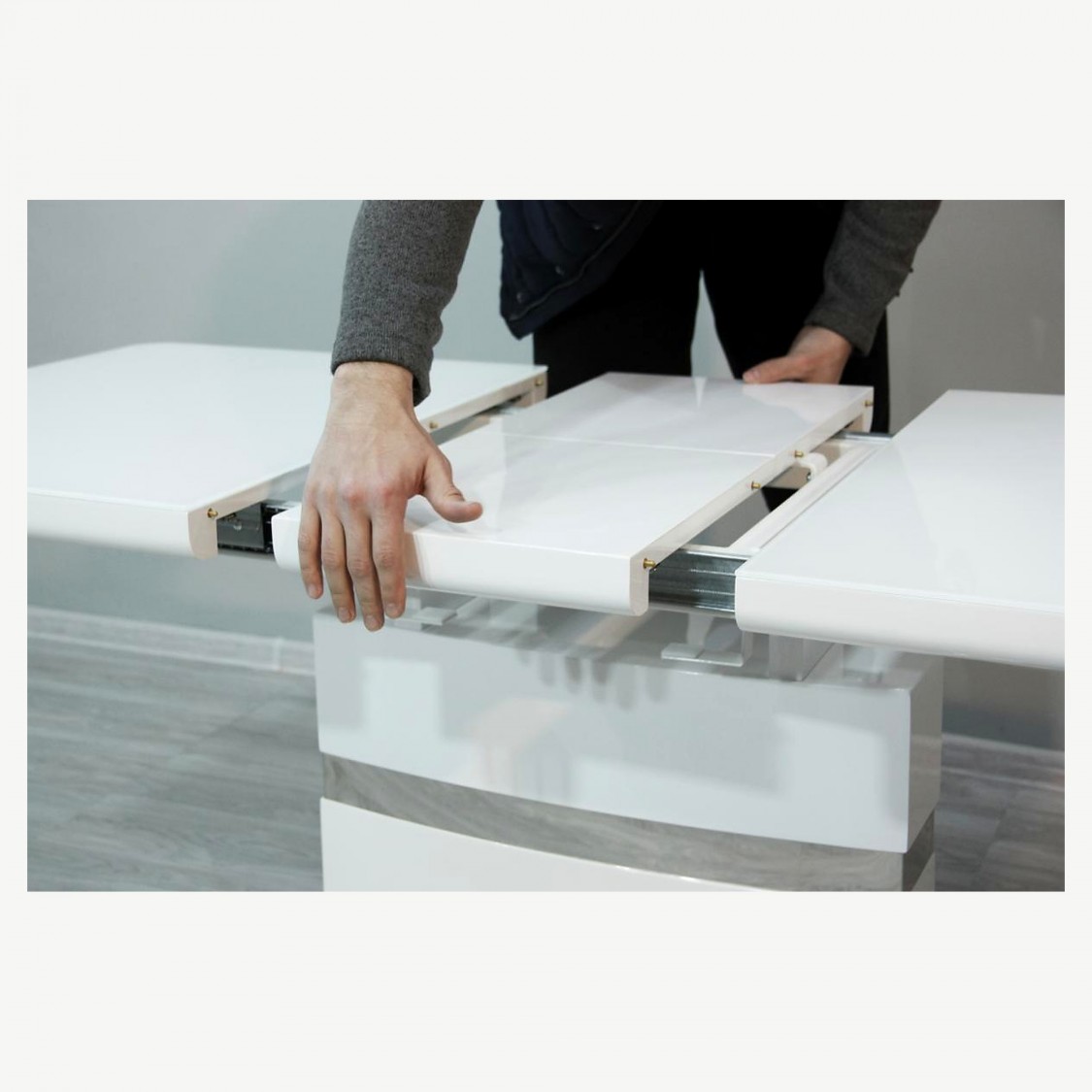 Стіл Montana DT-115 White Gloss