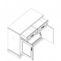 Комод 2D2S Соната нью