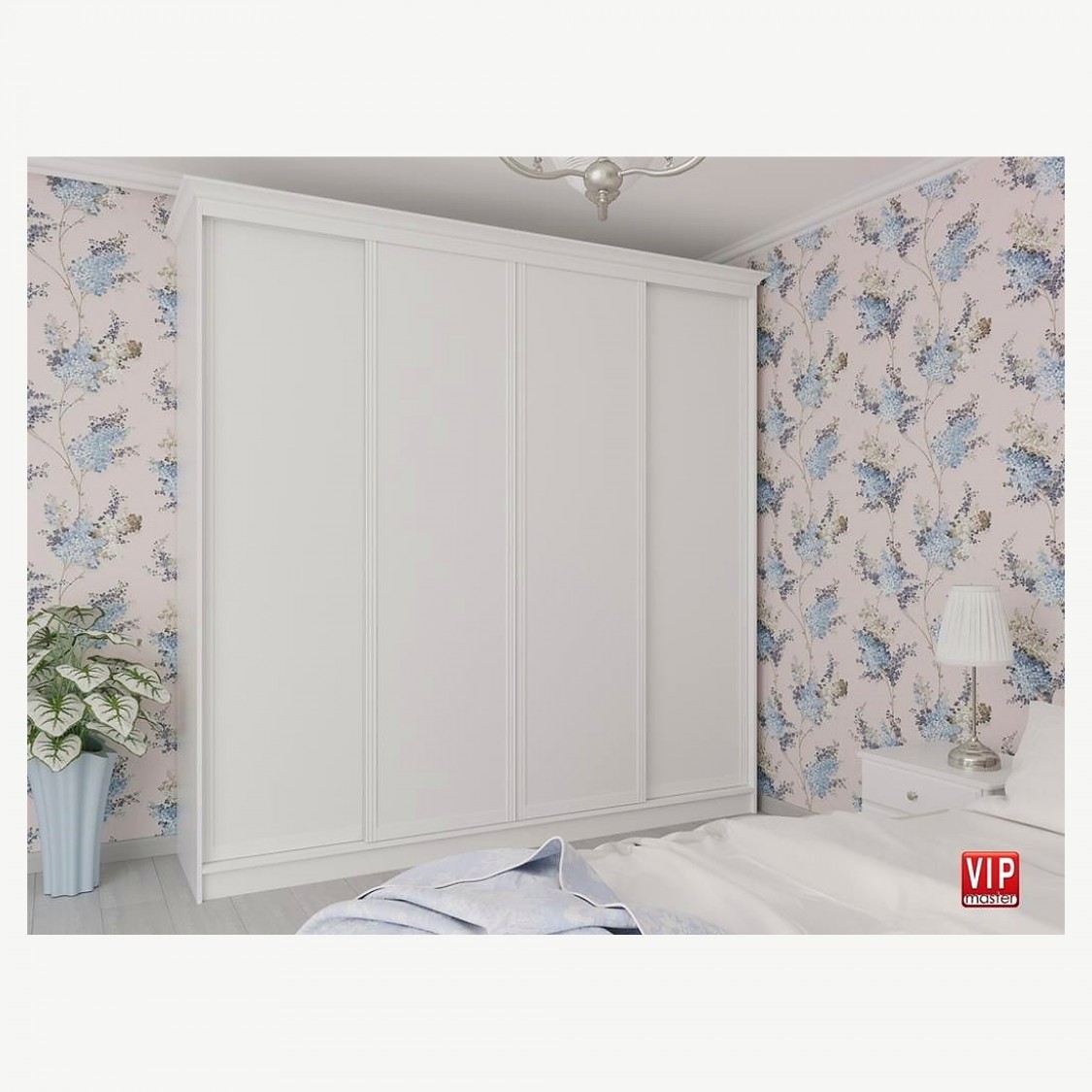 Шкаф-купе Рим-Венециано 4Д 2,4м