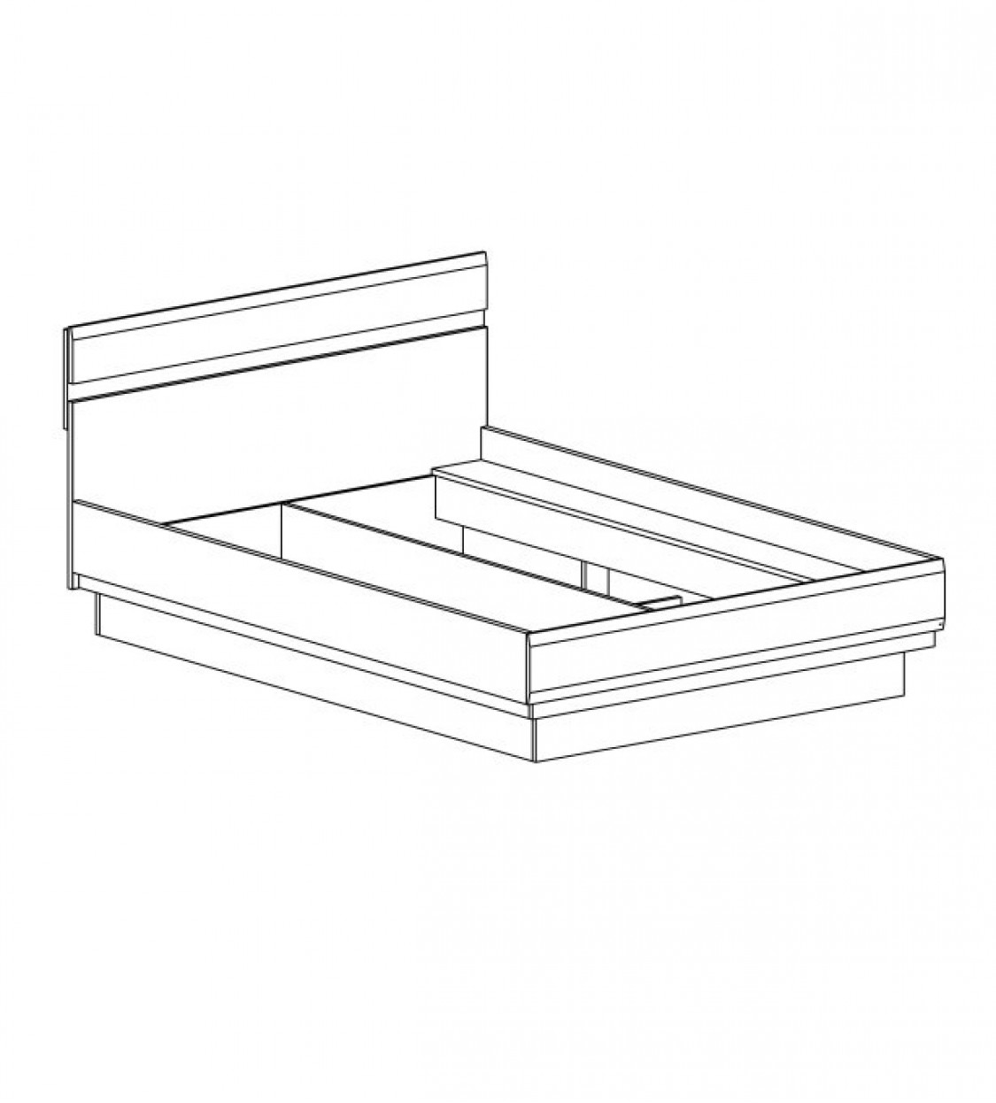 Кровать 1.4м Letis Z1