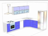 Каталог модулей, цветов корпуса и столешниц кухонь Garant