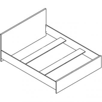 Ліжко LOZ160 (каркас) Шанталь foto 2