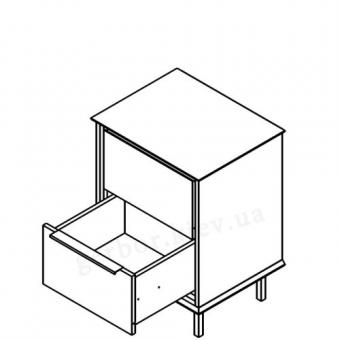 Тумба приліжкова KOM2S Хілс foto 2