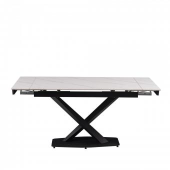 Стіл Sunrise DT-2305S Matt silver white foto 5