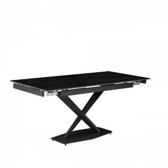 Стіл Sunrise DT-2305S Lauren black foto 2