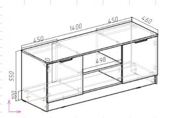 ТВ тумба 2Д АРС foto 4