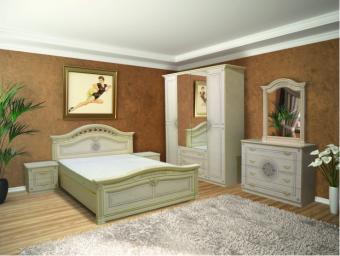 Модульная спальня 4Д Диана Вариант 1
