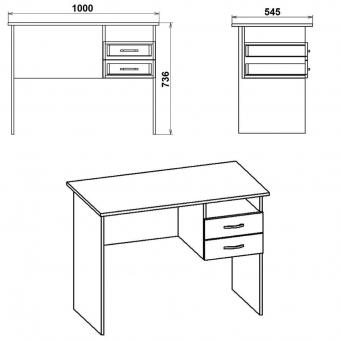 Стол письменный Школьник foto 8