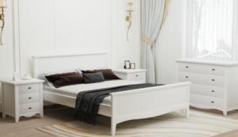 Деревянная кровать Рим foto 2