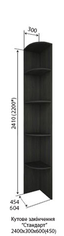 Шкаф-купе 3Д 2,63(600) 21